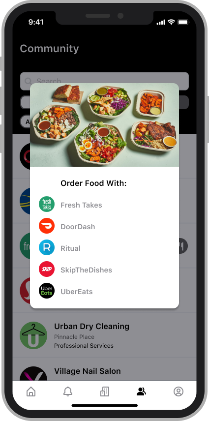 HILO App Community Food Ordering