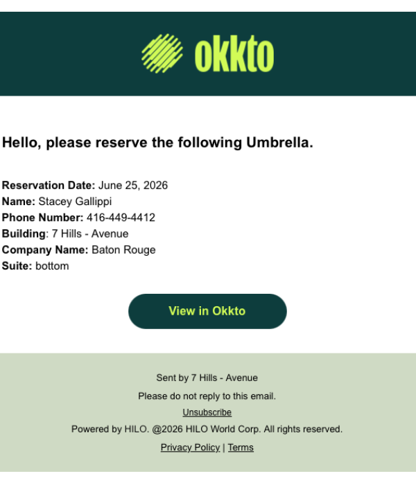 Umbrella security screenshot